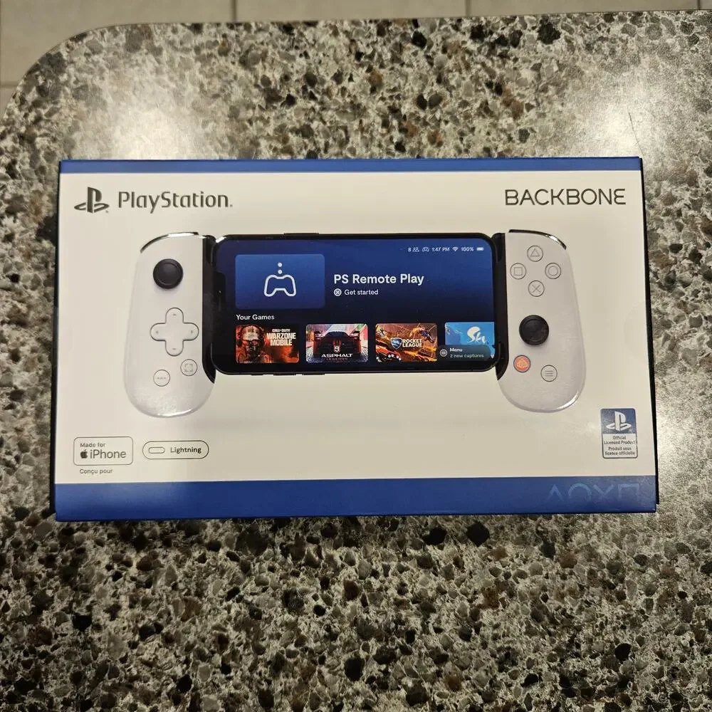 Backbone One PlayStation Edition Mobile Gaming Controller for iPhone White